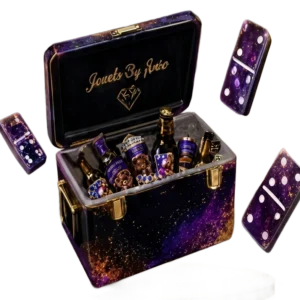 Jewels By Juice Custom Dominoes Set