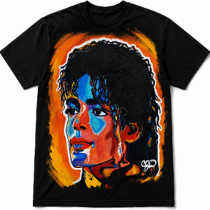 Michael Jackson Custom Graphic T-Shirt – Scripted Rainbows Collection