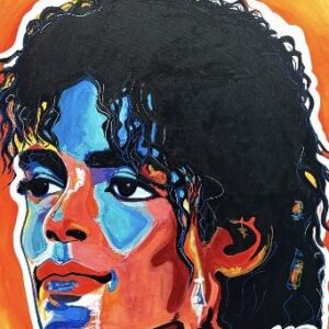 Michael Jackson Custom Canvas Wall Art – Scripted Rainbows Collection