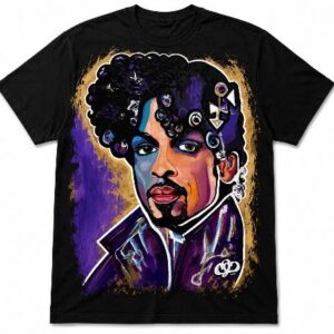 Prince Custom Graphic T-Shirt – Scripted Rainbows Collection